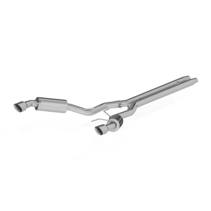 Mbrp 15 Ford Mustang Gt 5.0 3In Cat Back Dual Split Rear Street Version 4.5In Tips - Aluminized 2
