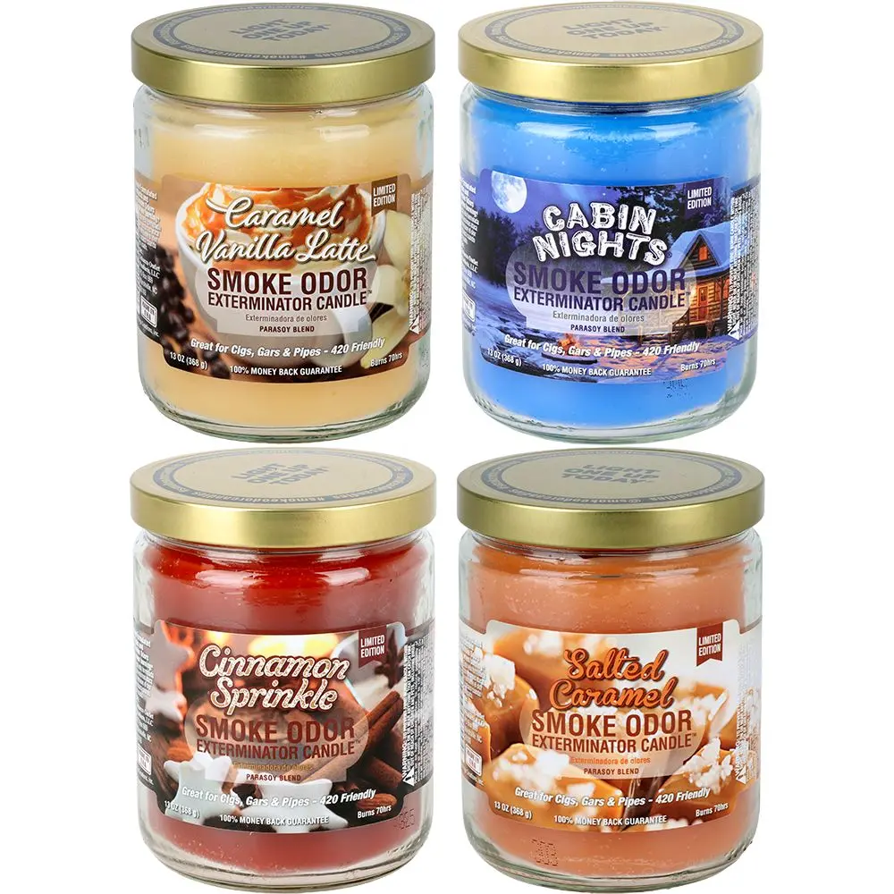 Smoke Odor Exterminator Candle | Warm & Cozy Series 2024 | 13Oz 1