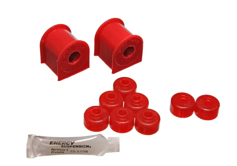Energy Suspension 89-94 Nissan 240Sx (S13) Red 15Mm Rear Sway Bar Bushing Set 1