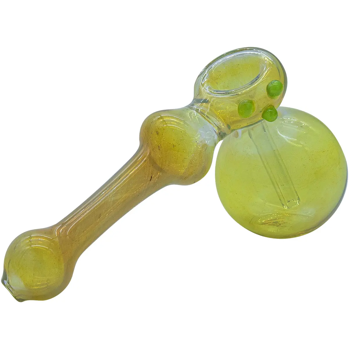 La Pipes "Silver Hammer" Fumed Hammer Bubbler Pipe (Various Colors) 3