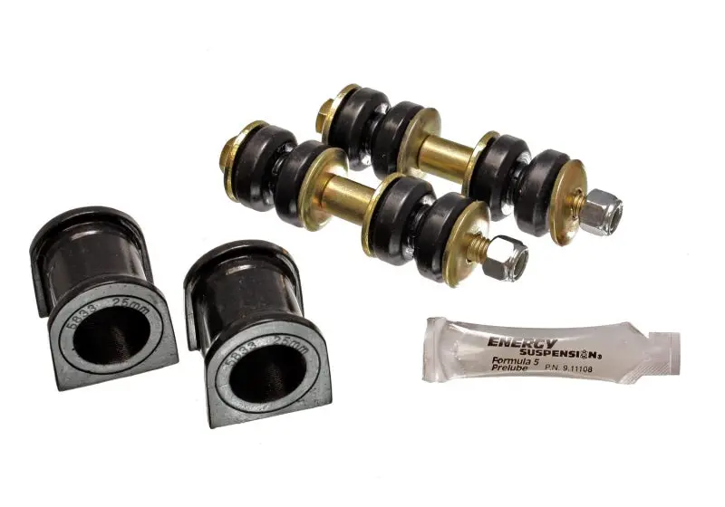 Energy Suspension 04-07 Scion Xb Black 25Mm Front Sway Bar Bushing Set 1