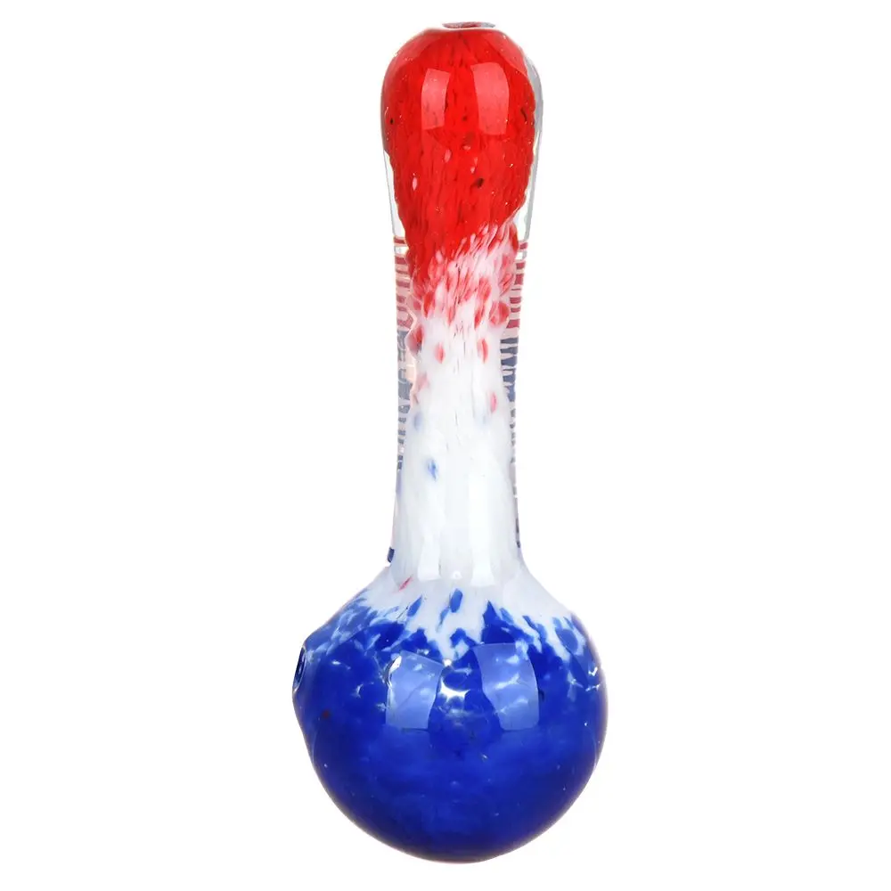 Grateful Dead X Pulsar Grateful Frit Glass Spoon Pipe - 4.5" 1