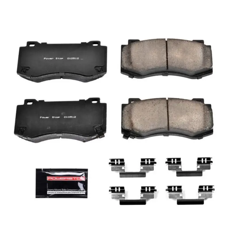 Power Stop 05-10 Chrysler 300 Front Z23 Evolution Sport Brake Pads W/Hardware 1