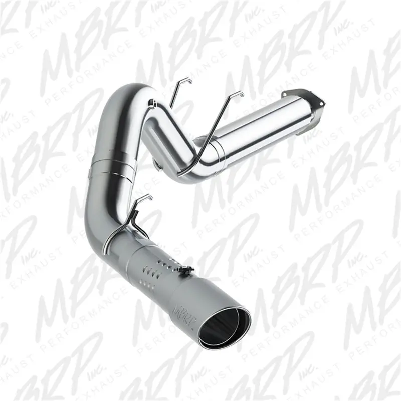 Mbrp 17-19 Ford F-250/350/450 6.7L Ex. Reg Cab 5In Filter Back Single Tip T409 Exhaust System 1