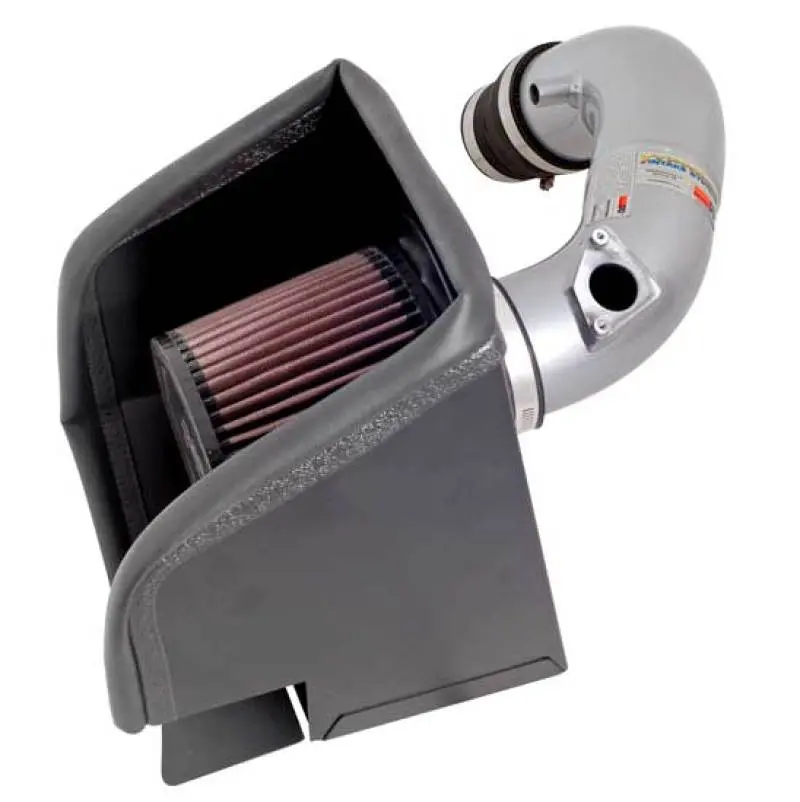 K&N 08-09 Scion Xb Silver Typhoon Short Ram Intake 1