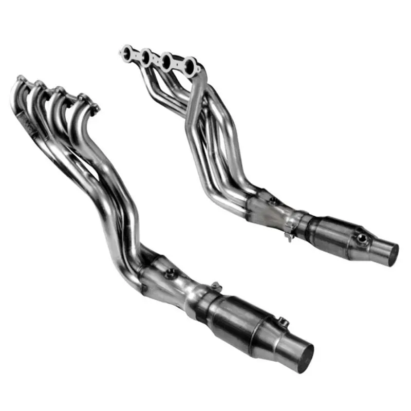 Kooks 10-14 Chevy Camaro Ss Ls3/L99/ 6.2L 1 7/8In X 3In Ss Lt Headers Inc 3In X 2 1/2In Green Catted 1