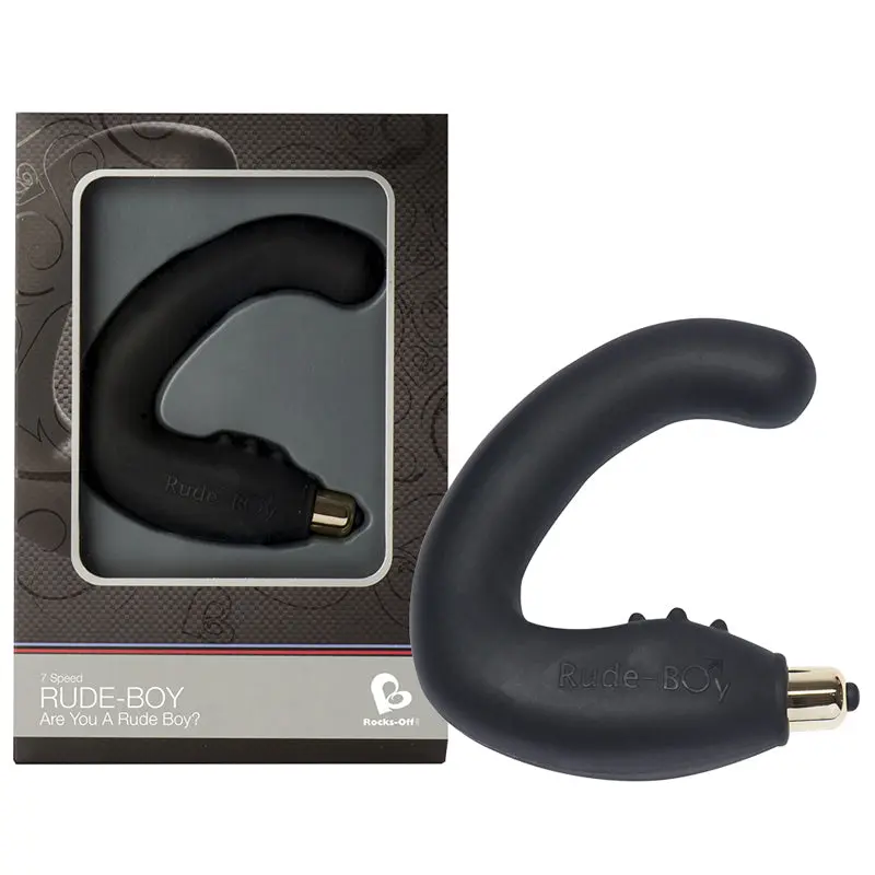 Rocks Off Rude Boy Prostate Massager (Black) 1