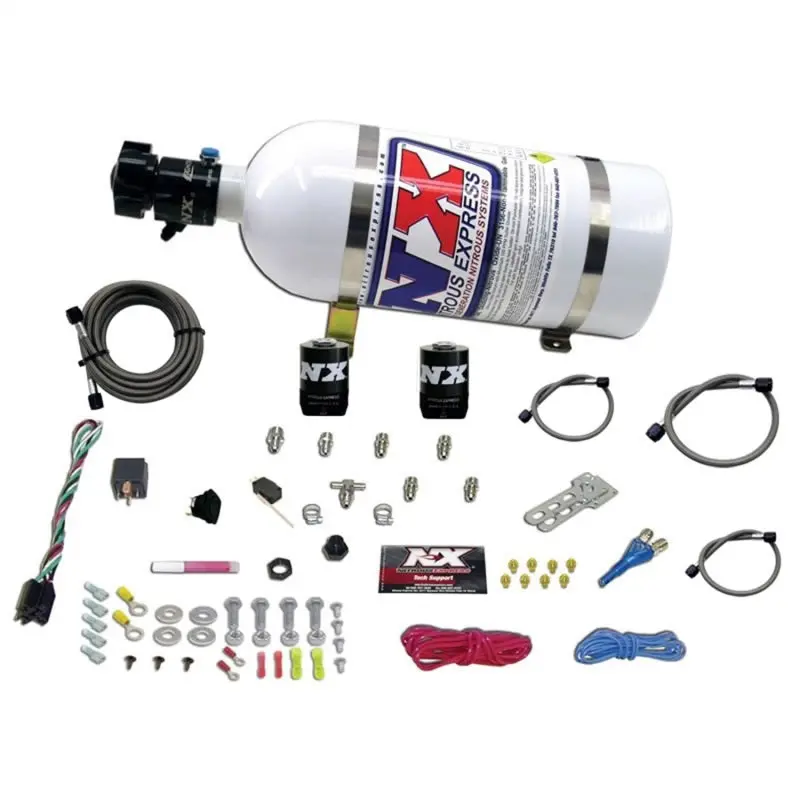 Nitrous Express All Sport Compact Efi Single Nozzle Nitrous Kit (35-50-75Hp) W/10Lb Bottle 1