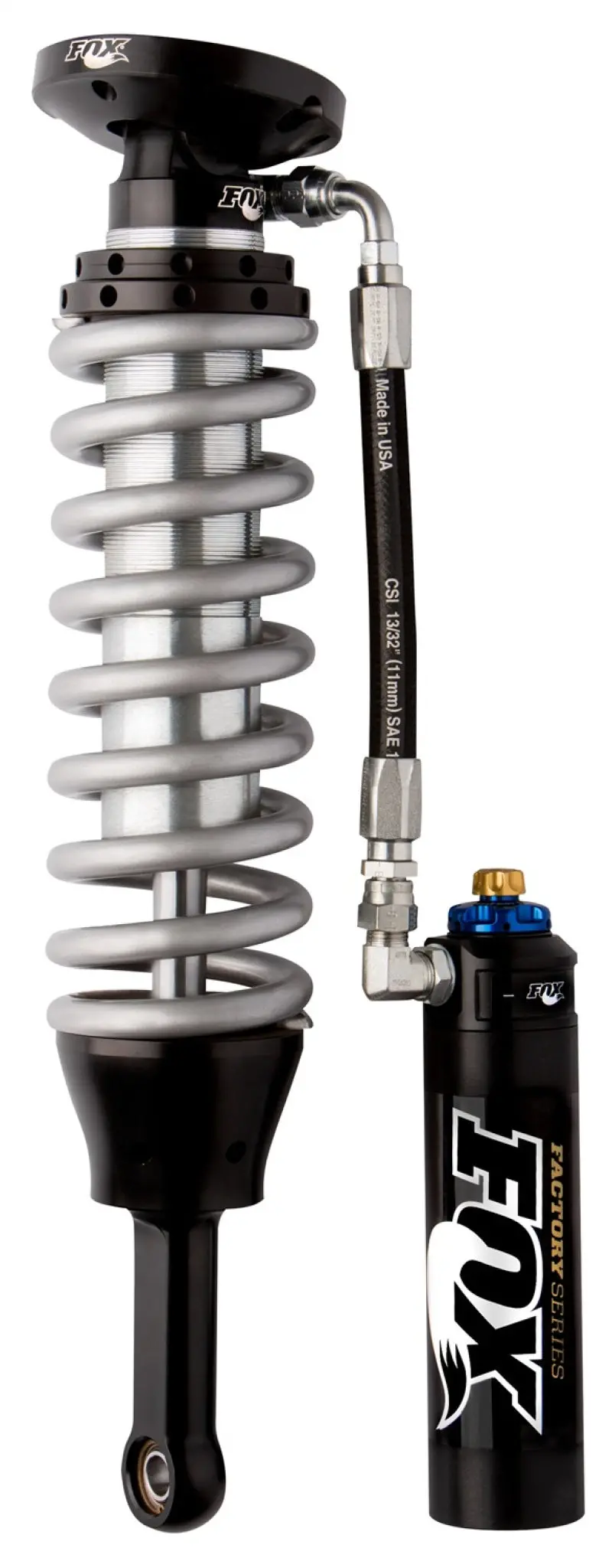 Fox 07+ Tundra 2.5 Factory Series 6.73In. Remote Res. Coilover Shock W/Dsc Adj. - Black/Zinc 1