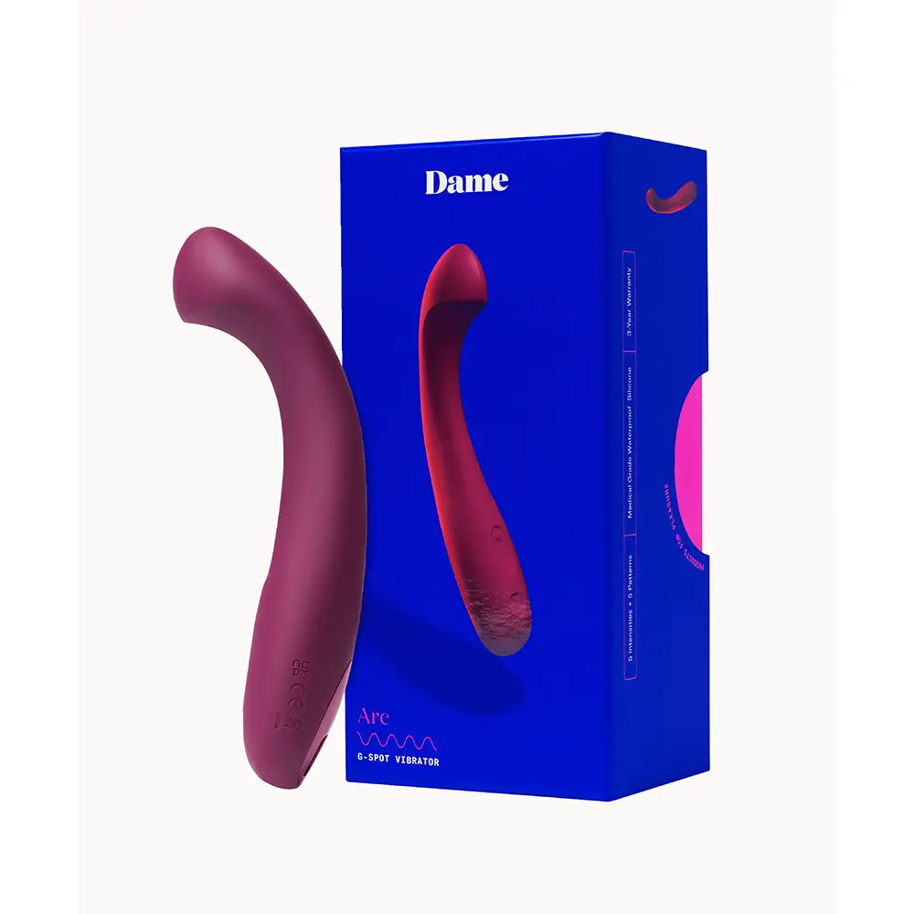 Dame Arc G-Spot Vibrator Plum 1