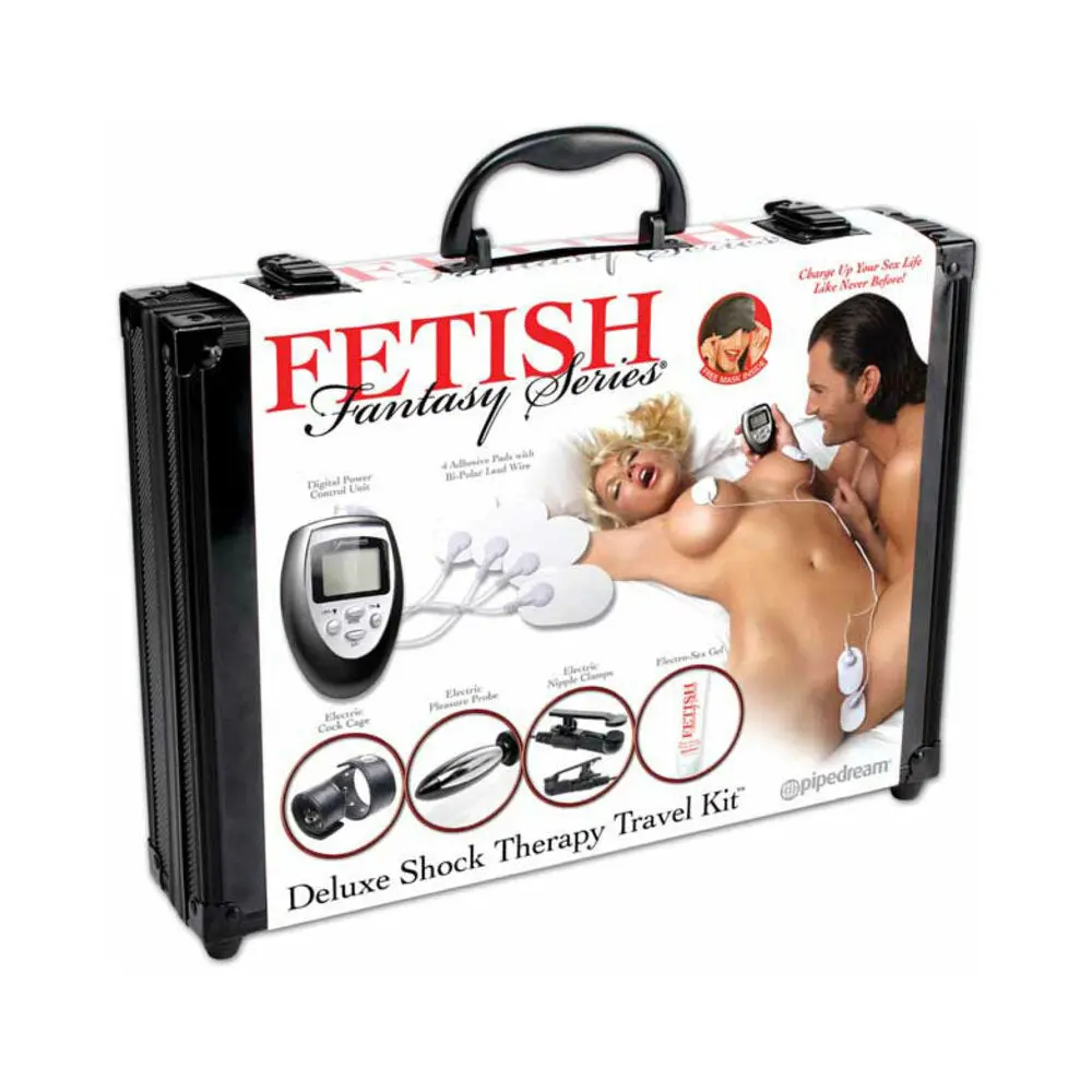 Pipedream Fetish Fantasy Series 9-Piece Deluxe Shock Therapy Travel Kit 1
