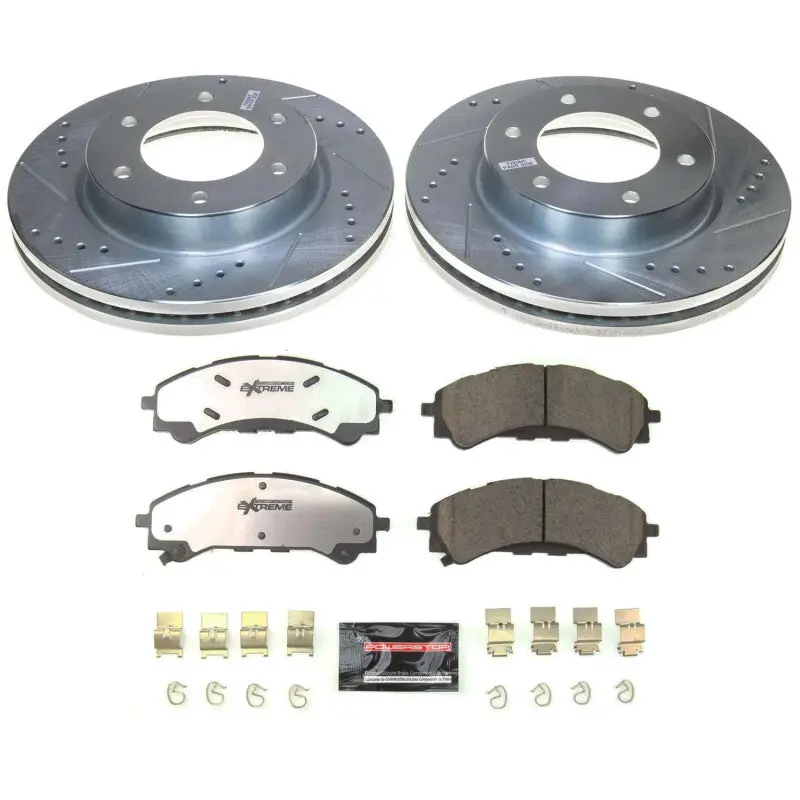 Power Stop 19-22 Ford Ranger Front Z36 Truck & Tow Brake Kit 1