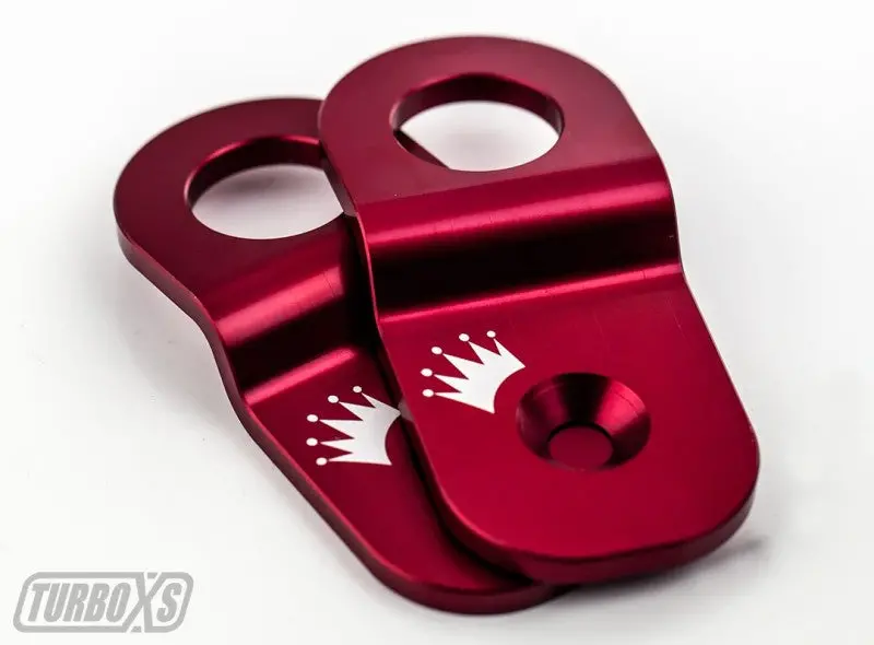 Turbo Xs 15-16 Subaru Wrx/Sti Billet Aluminum Radiator Stay - Red 1