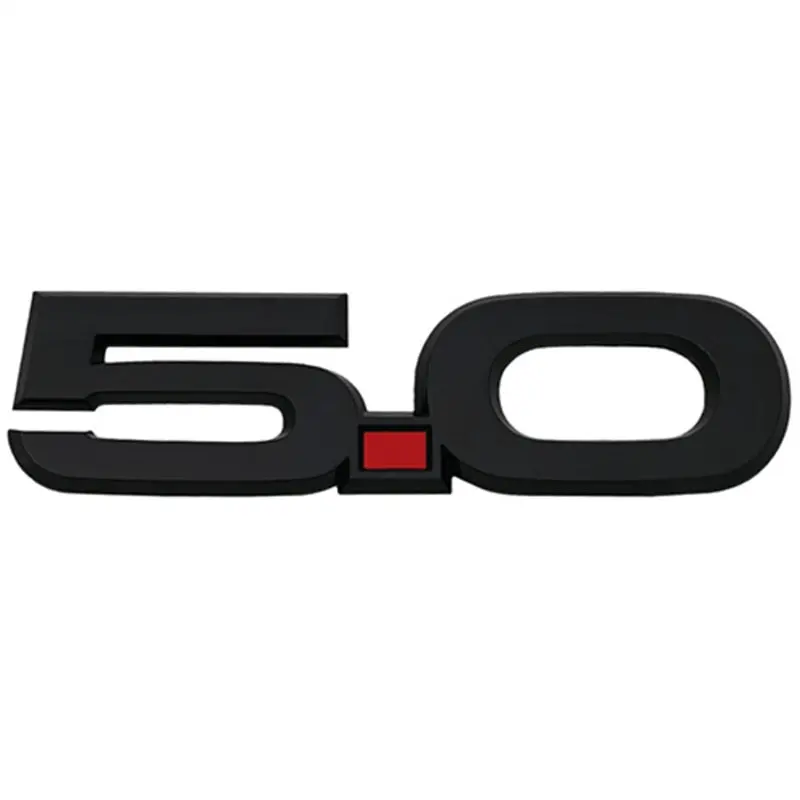 Ford Racing 15-17 Ford Mustang 5.0L Fender Emblem Black 1