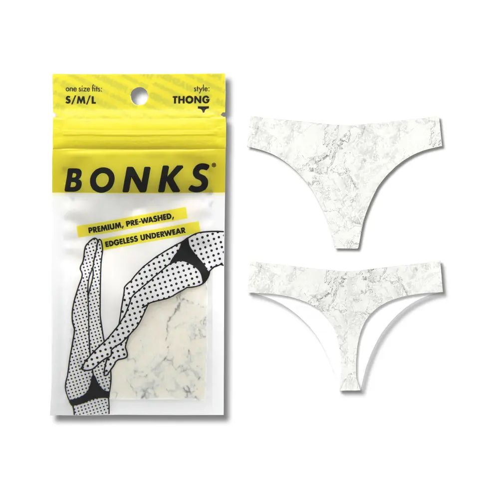 Bonks Rock Bottom Seamless Thong O/S 1