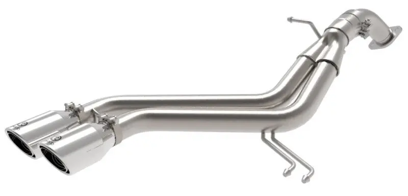 Afe Takeda 13-17 Hyundai Veloster L4-1.6L 2-1/2In 304 Ss Axle-Back Exhaust W/ Polished Tips 1