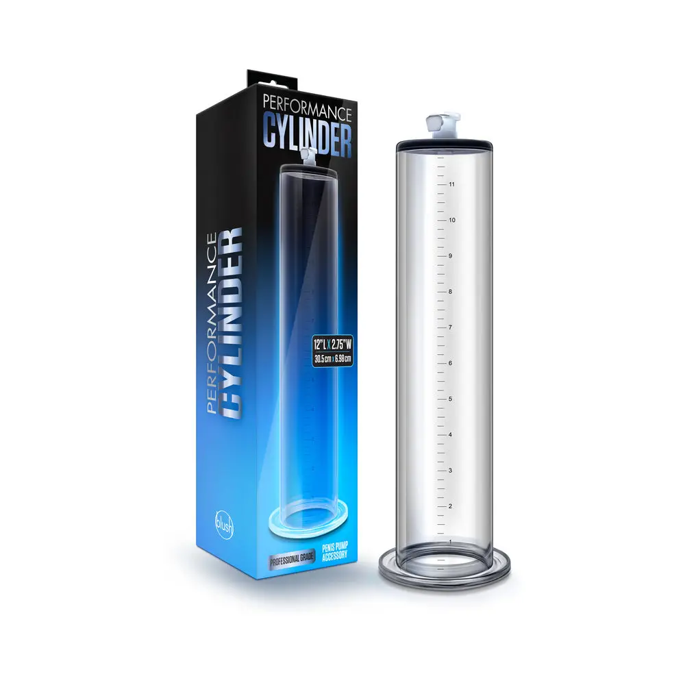 Performance - 12In X 2.5In Penis Pump Cylinder - Clear 1