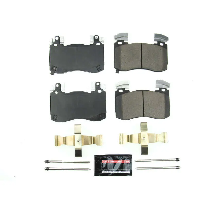 Power Stop 18-19 Kia Stinger Front Z23 Evolution Sport Brake Pads W/Hardware 1