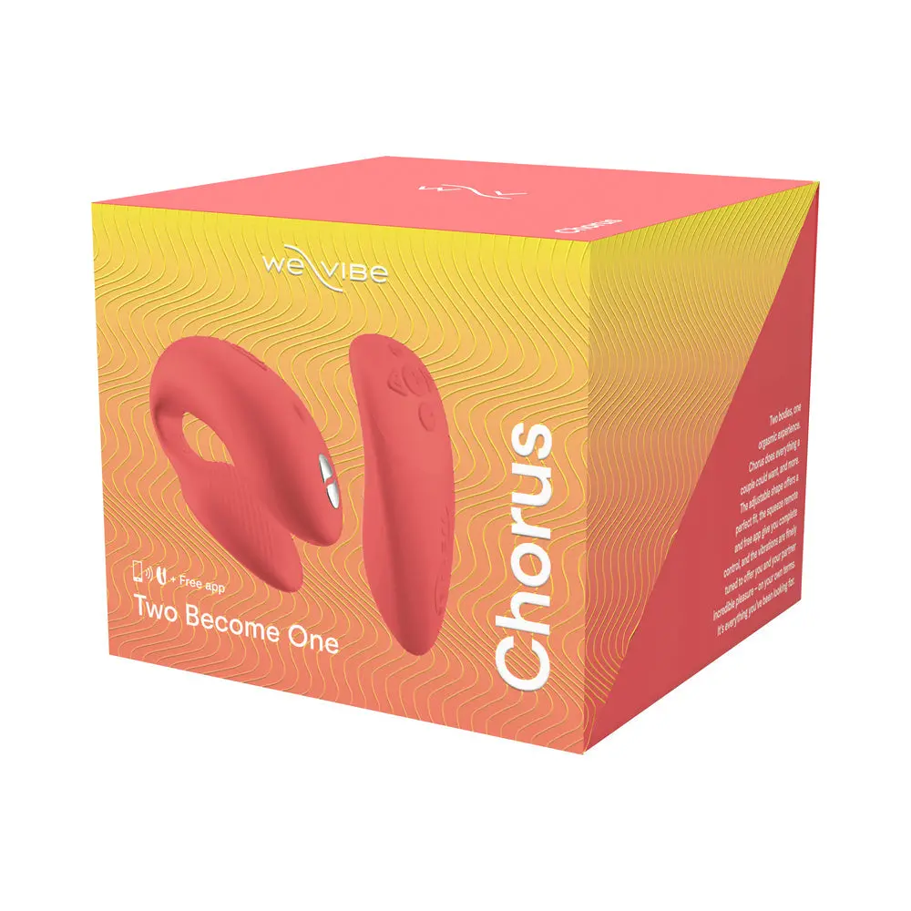 We-Vibe Chorus Couples Vibrator Crave Coral 1