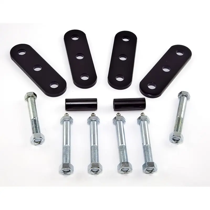Rugged Ridge Hd Front & Rear Leaf Spring Shackles 55-75 Cj 1