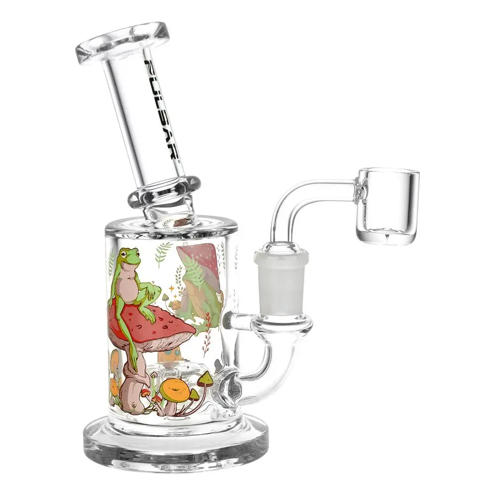 Pulsar Froggy Fun Guy Glass Dab Rig - 6.25" / 14Mm F 1
