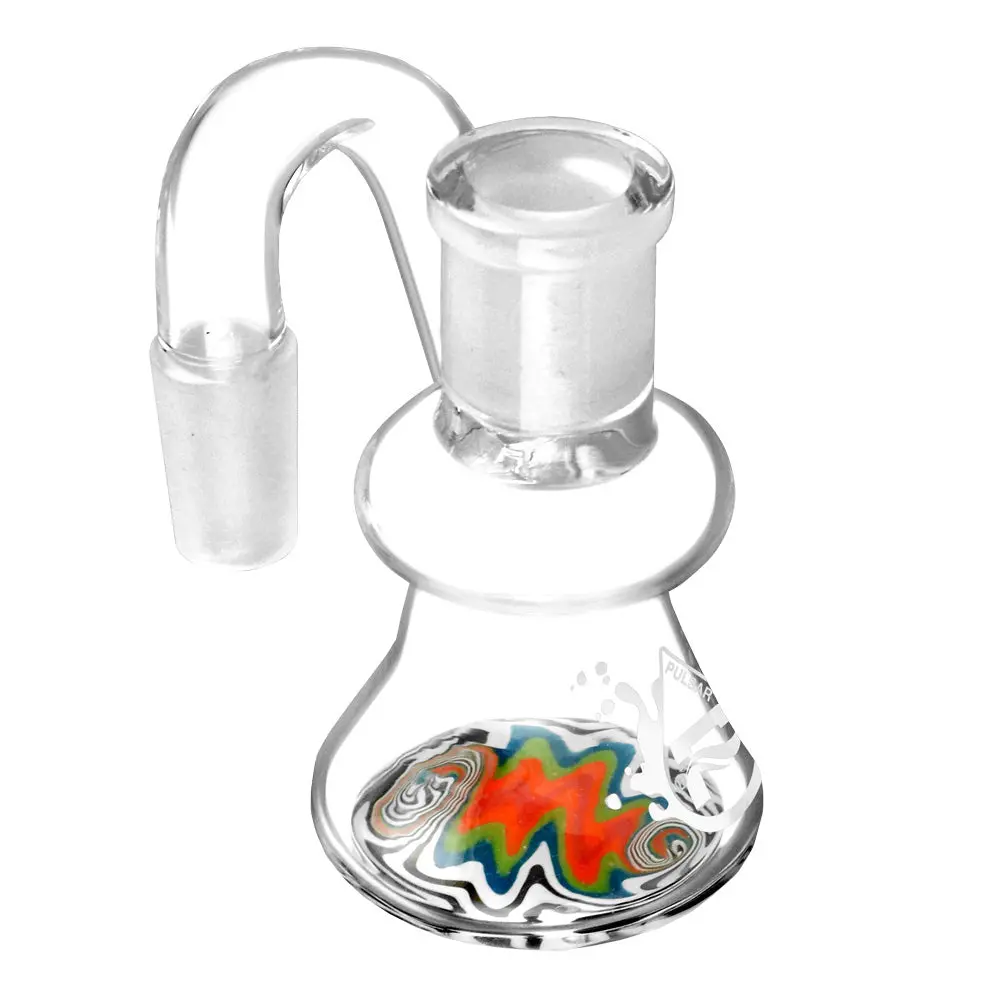 Pulsar Ash Catcher - Worked / 14Mm Male / Colors Vary 1