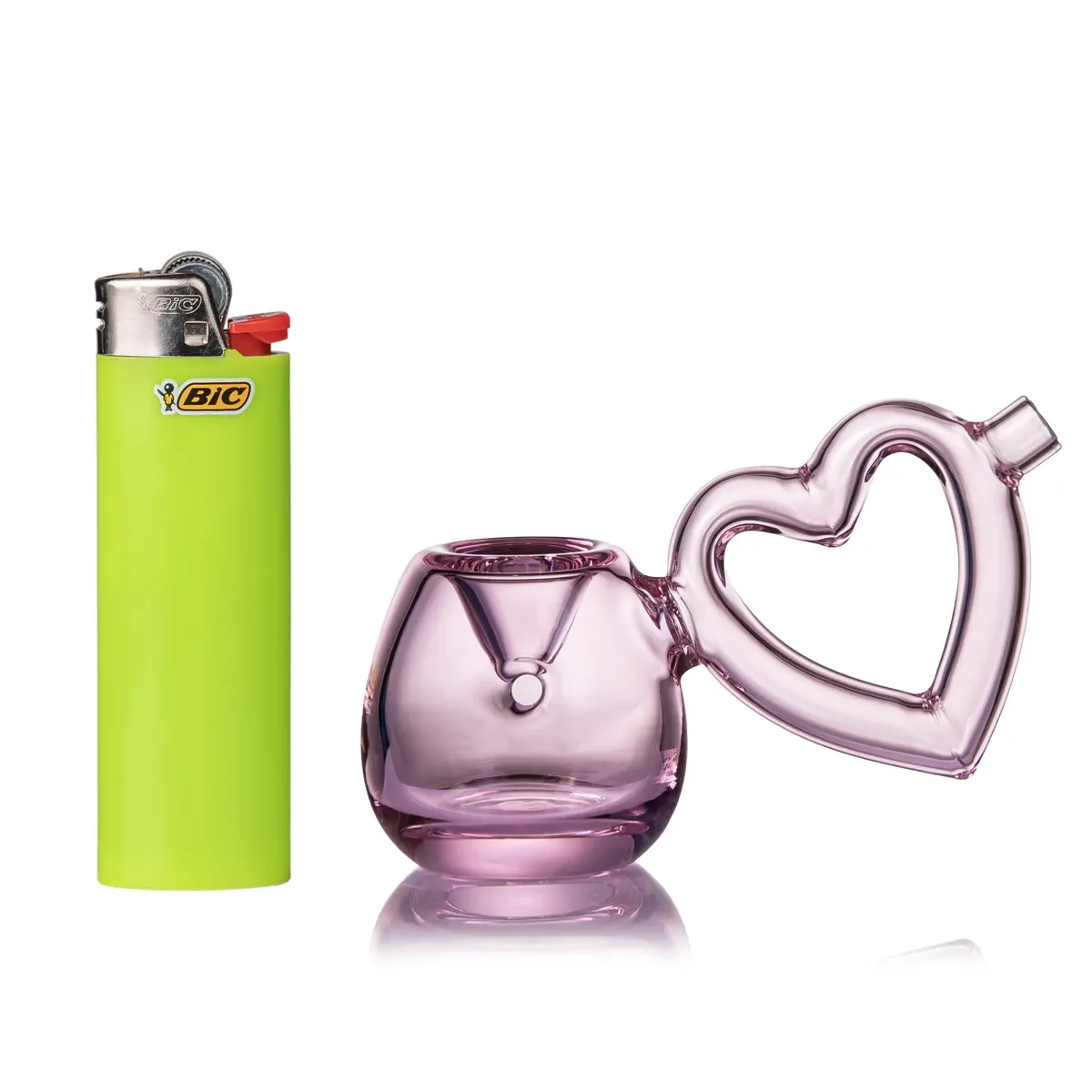 Mj Arsenal Love Handle Glass Pipe 1