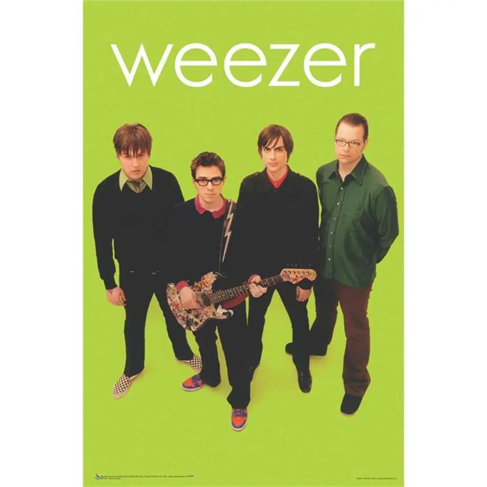 Weezer Green Poster - 24"X33" 1