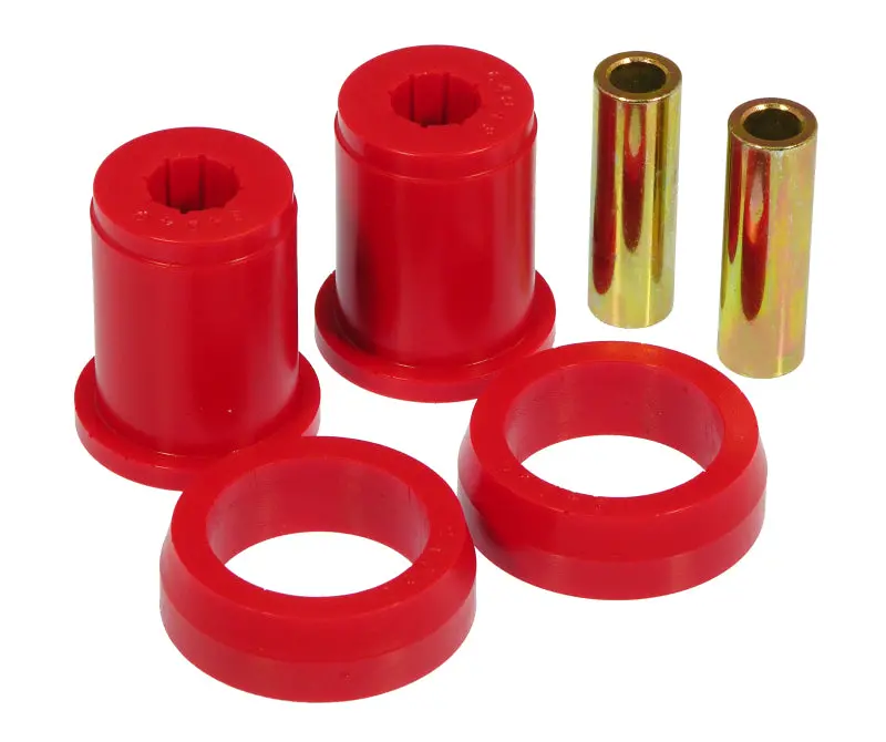 Prothane 79-04 Ford Mustang Axle Housing Bushings - Hard - Red 1