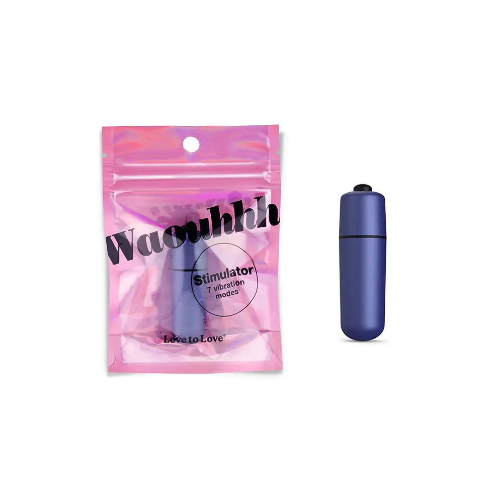 Love To Love Waouhhh Bullet Vibrator Midnight Indigo 1