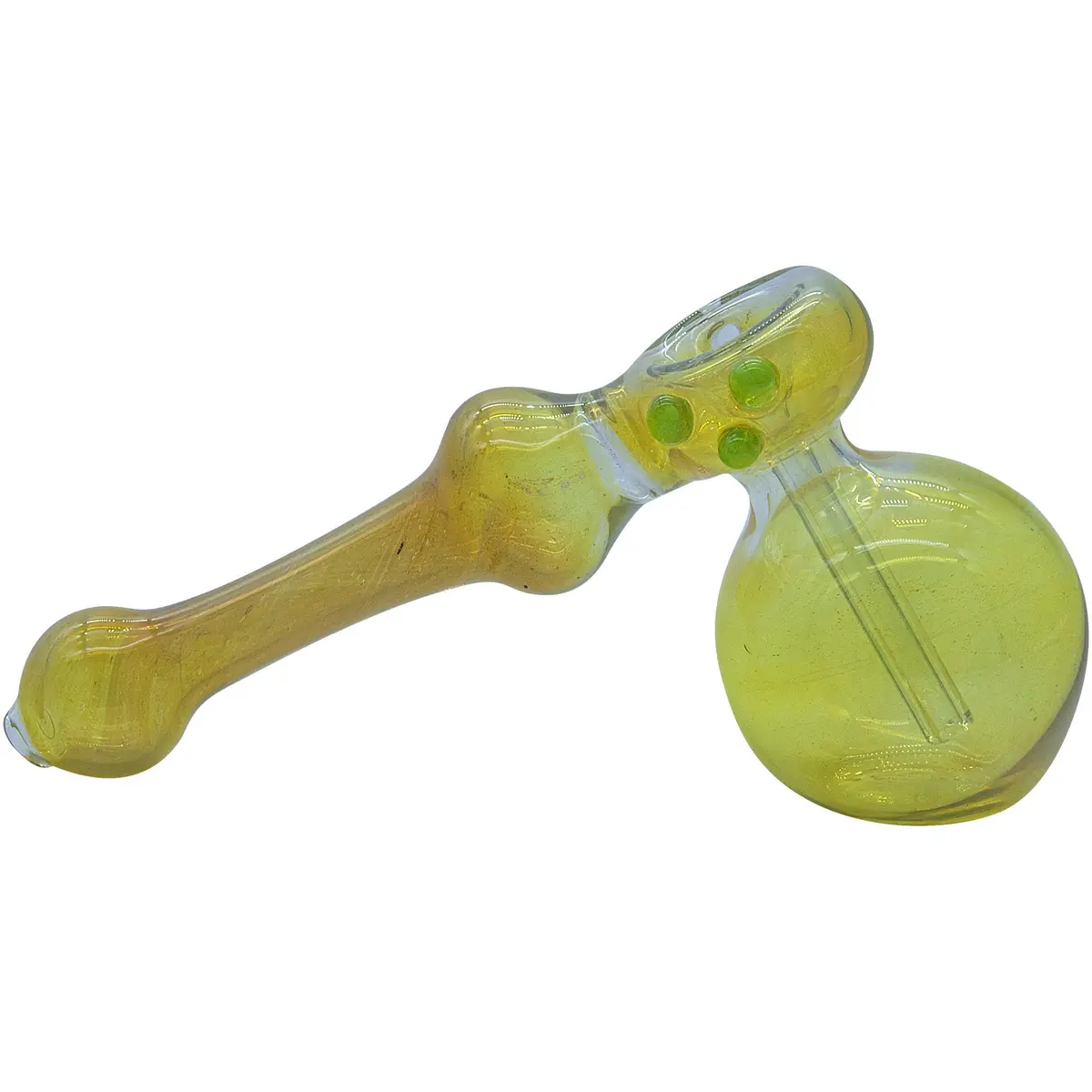 La Pipes "Silver Hammer" Fumed Hammer Bubbler Pipe (Various Colors) 1