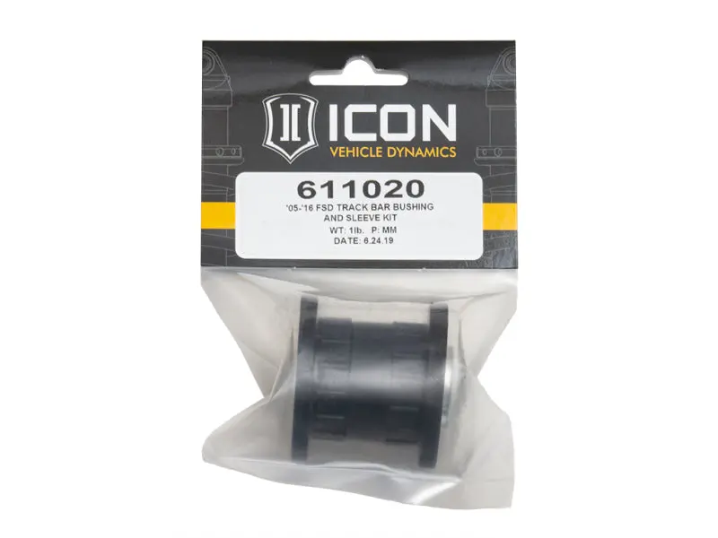 Icon 05-16 Ford F-250/F-350 Super Duty Track Bar Bushing & Sleeve Kit 1
