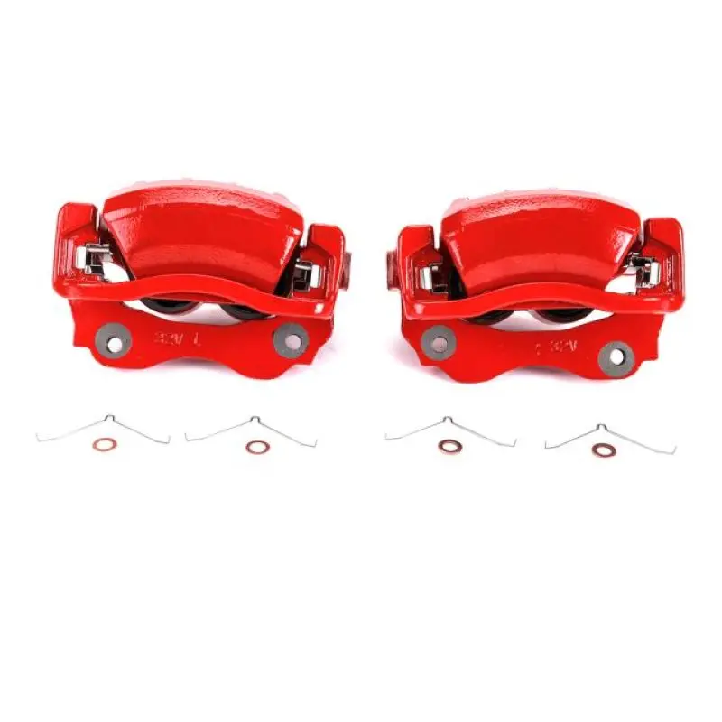 Power Stop 01-05 Lexus Is300 Front Red Calipers W/Brackets - Pair 1