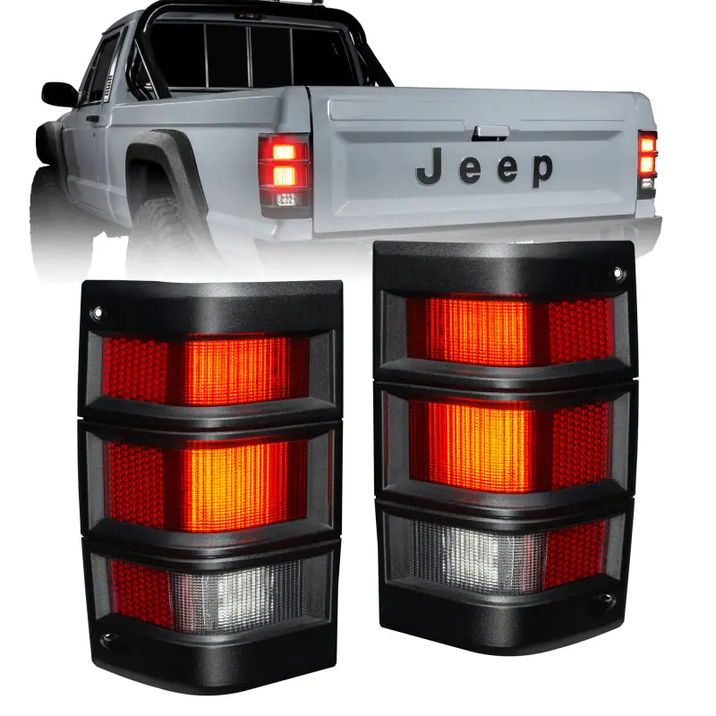 Oracle Lighting Jeep Comanche Mj Led Tail Lights - Standard Red Lens See Warranty 1