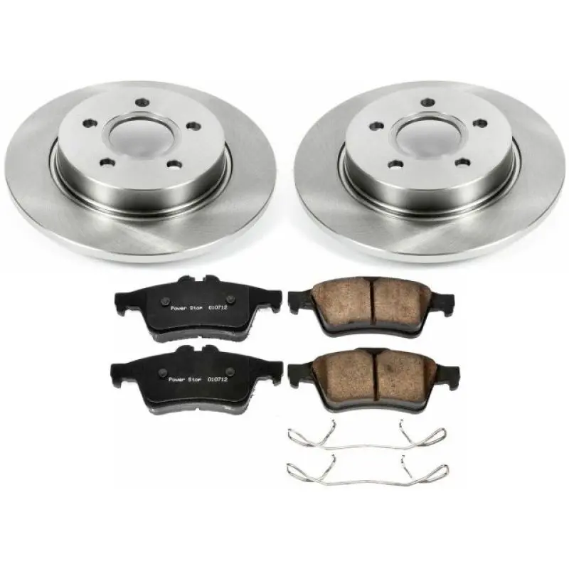 Power Stop 12-18 Ford Focus Rear Autospecialty Brake Kit 1