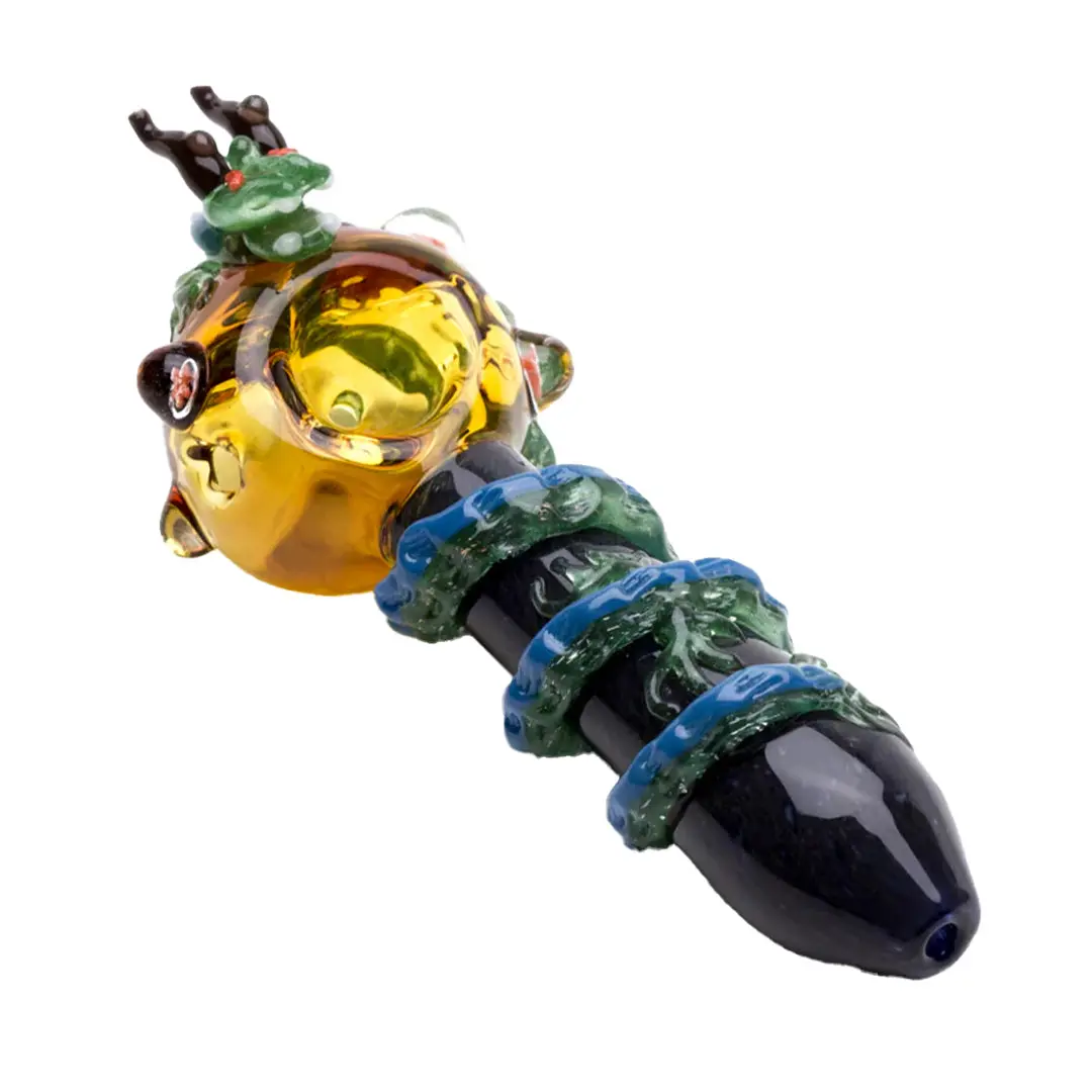 Empire Glass Works Dragon Sphere Dry Pipe 1