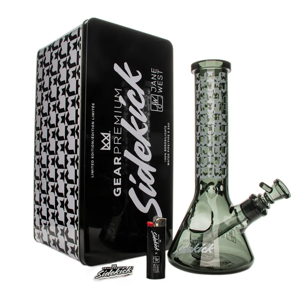 Jane West Limited Edition Sidekick Bong By Gear Premium® 1