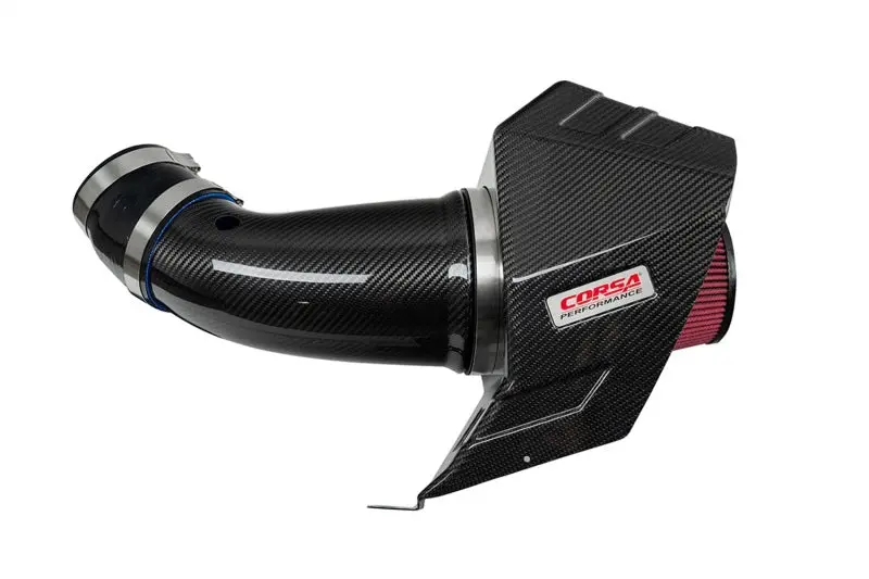 Corsa 20-23 Dodge Durango Srt Hellcat Carbon Fiber Air Intake W/ Drytech 3D No Oil Filter 1