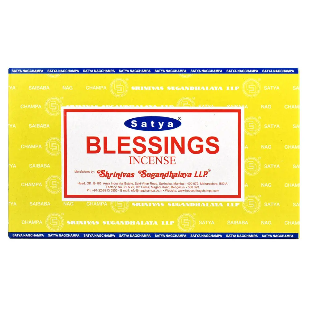 Satya 15G Incense Sticks | 12Pk 1