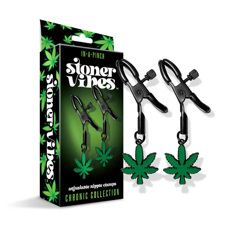 Stoner Vibes Chronic Collection Adjustable Nipple Clamps 1