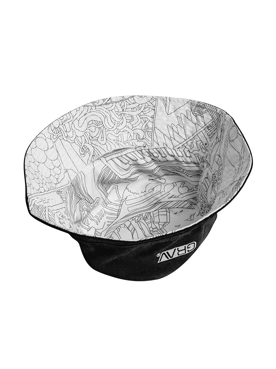 Grav® Logo Reversible Bucket Hat 2