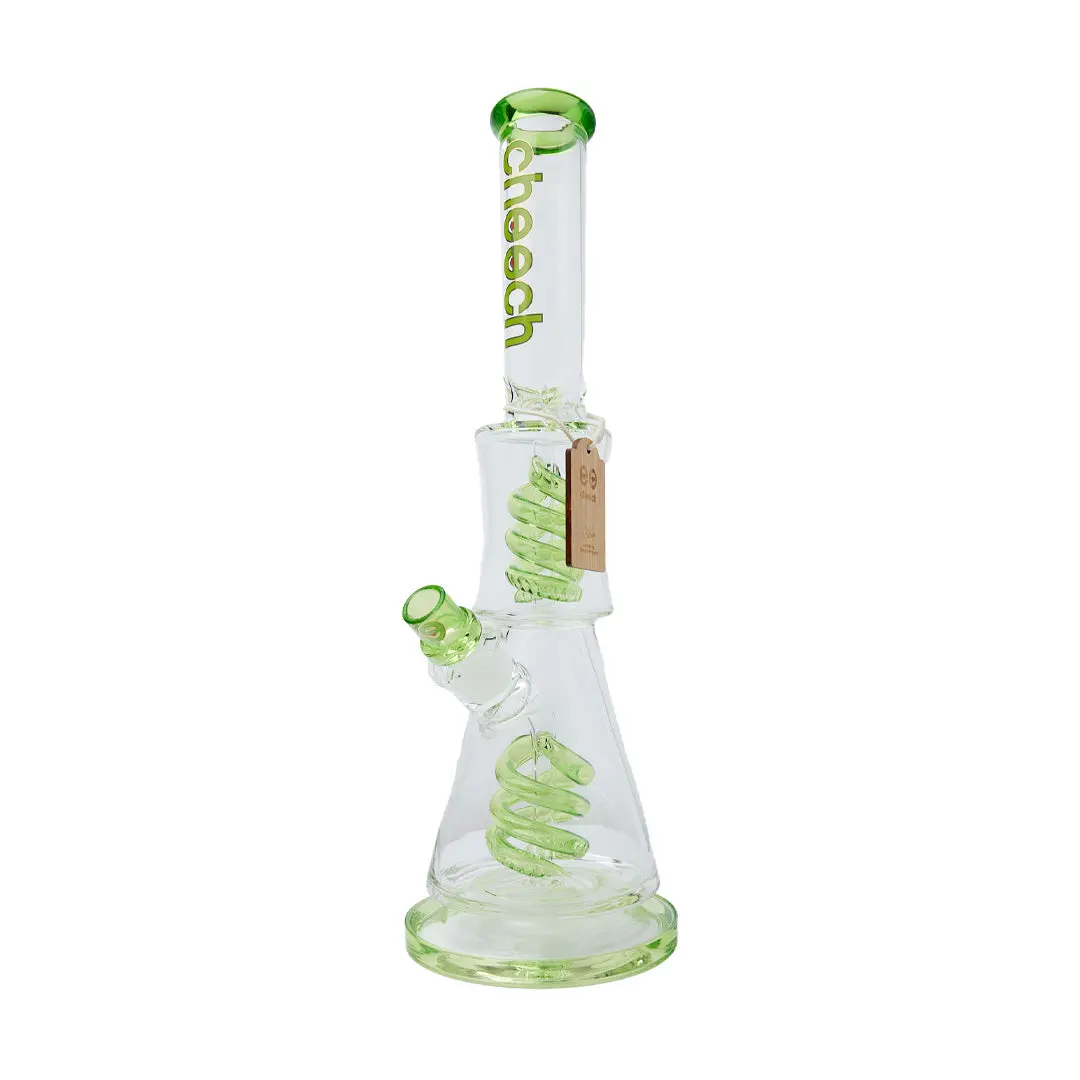 Cheech Glass 17" Swirl Spin Up Down Water Pipe 2