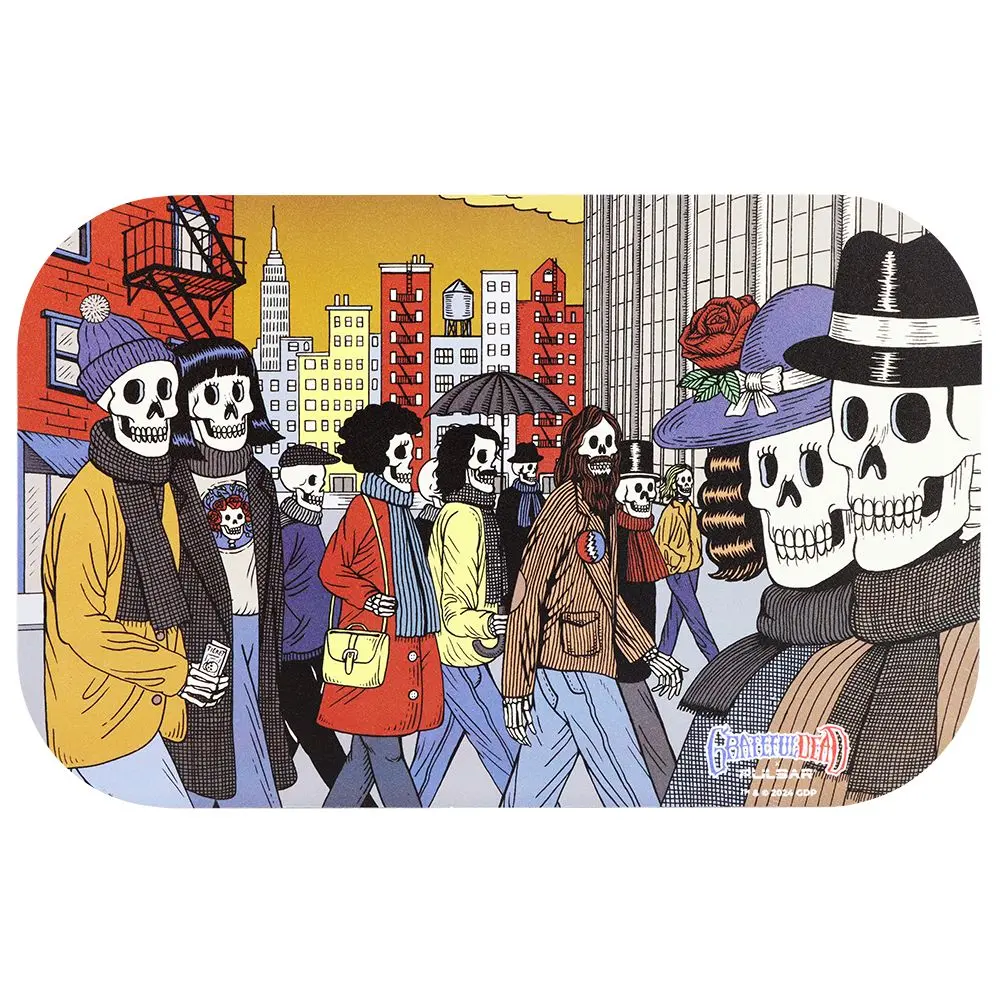 Grateful Dead X Pulsar Magnetic Rolling Tray Lid - Street People / 11" X 7" 1