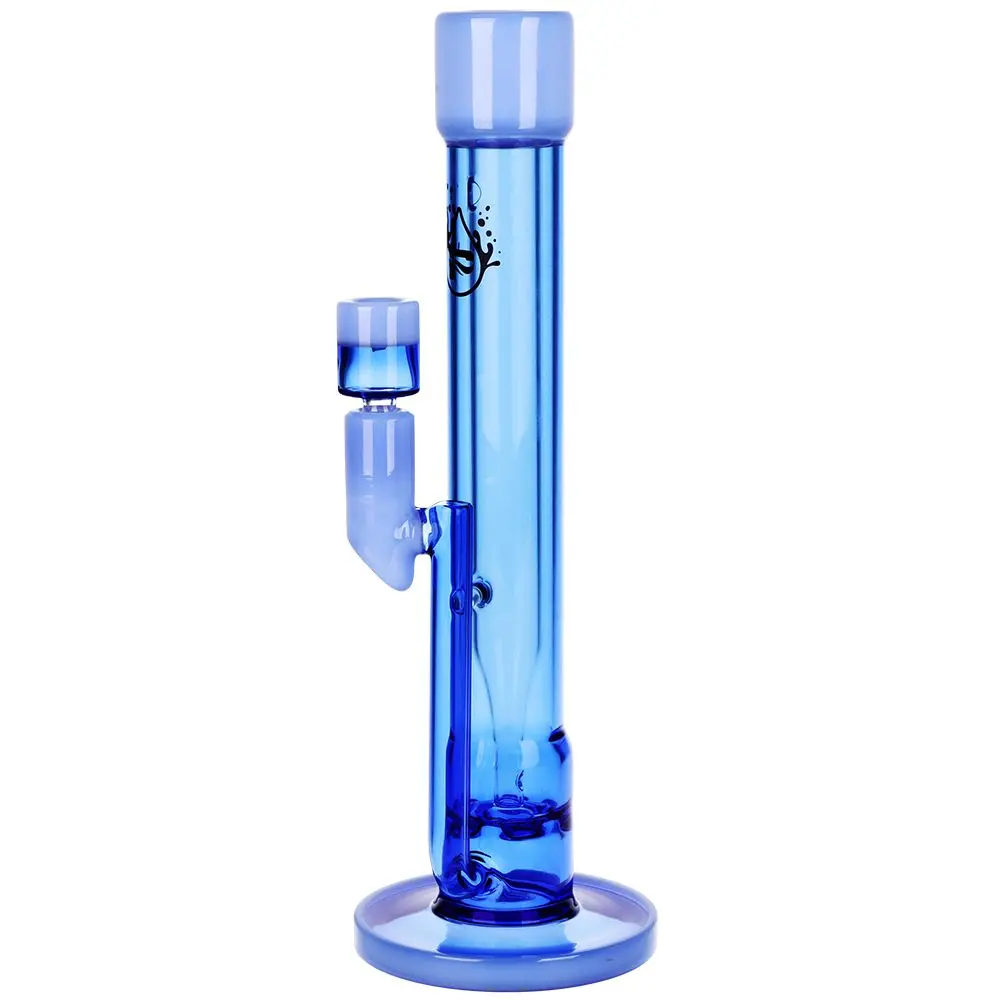 Pulsar Transporter Kicked Straight Tube Glass Water Pipe | 14" | 14Mm F 1