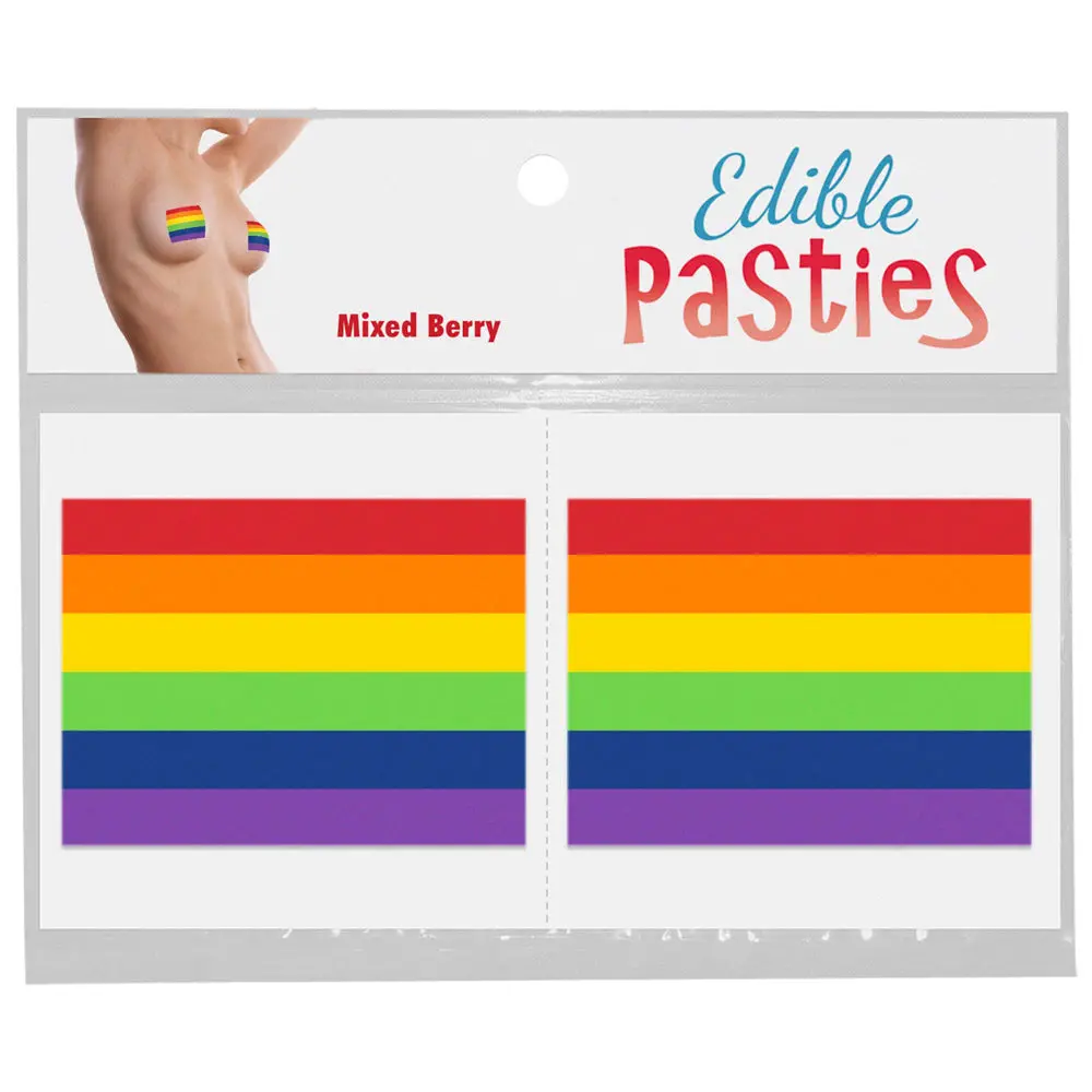 Edible Pride Flag Pasties Mixed Berry 1