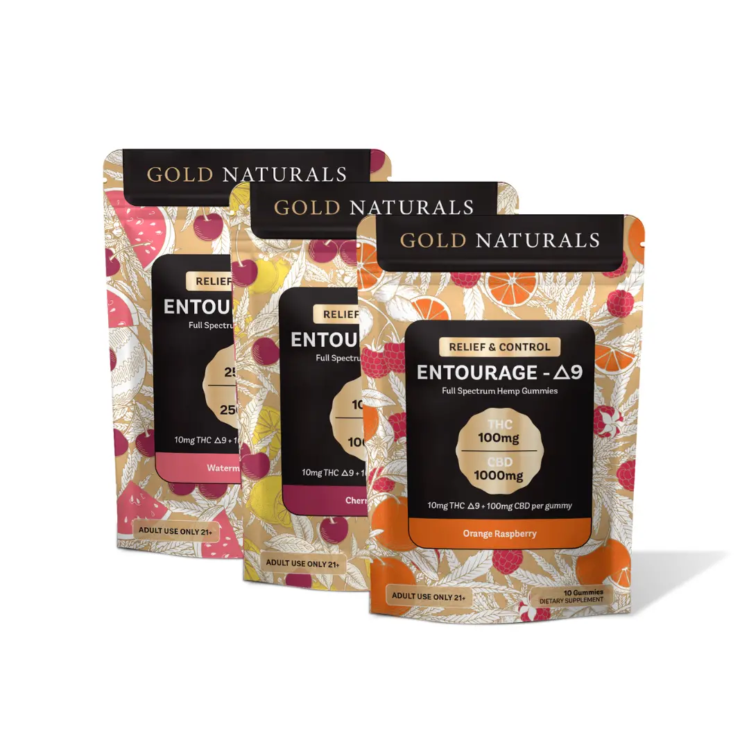 Entourage Delta Δ9 Gummy Bundle Buy 2 Get 1 Free 1