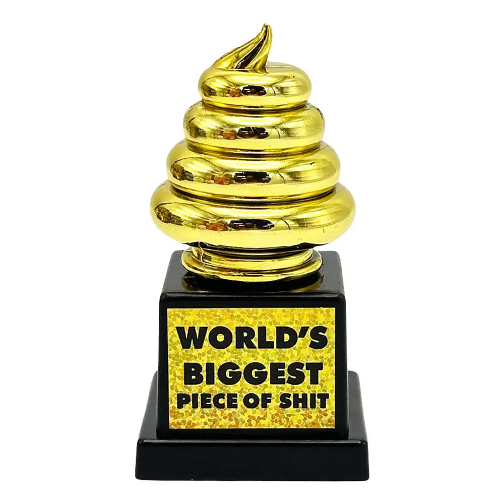 World's Biggest Piece Of Shit Trophy - 4.1" 1