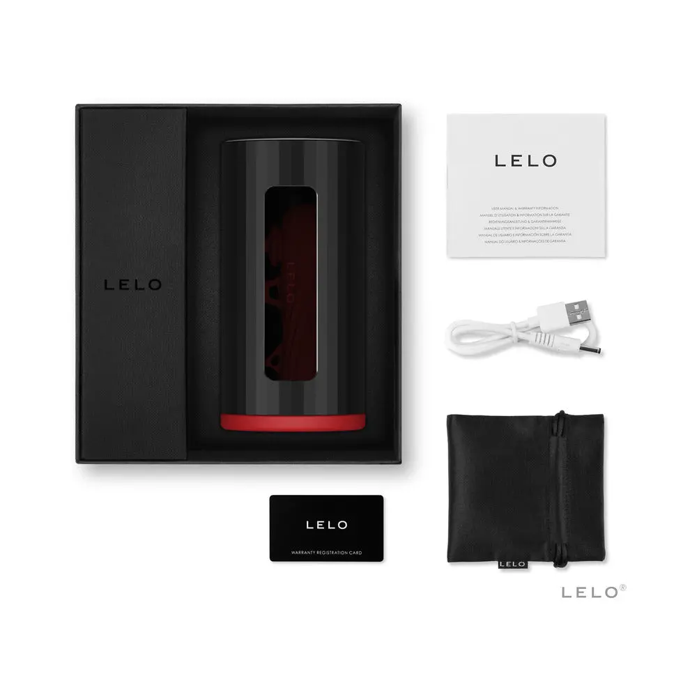Lelo F1s V2 Masturbator Black/Red 1