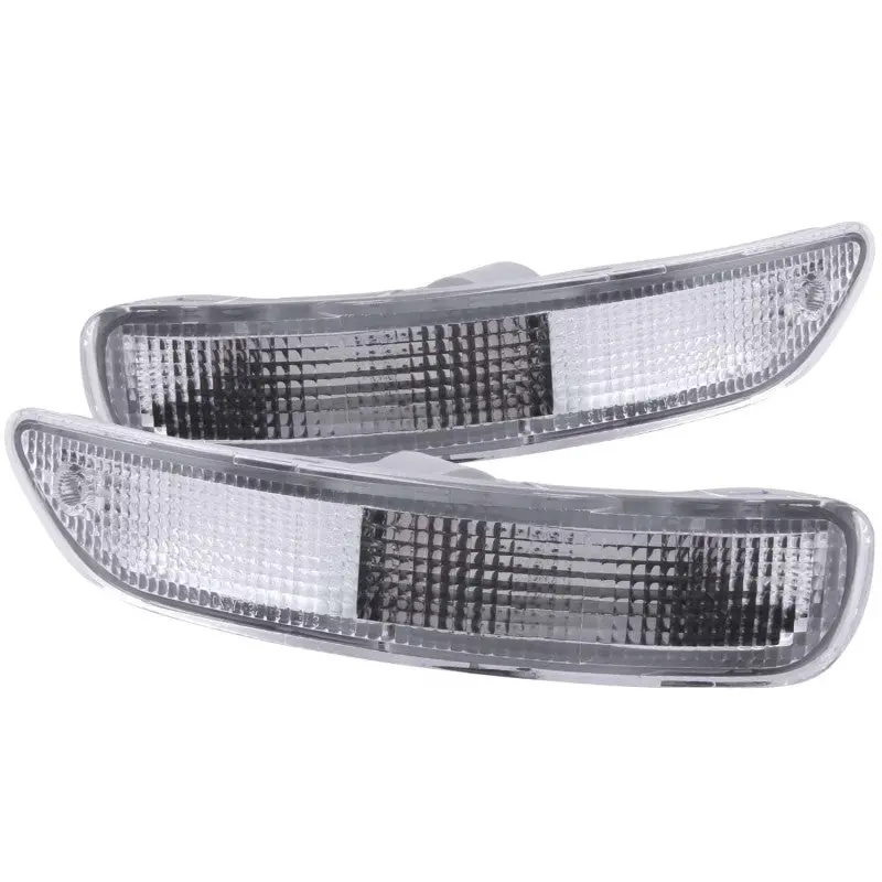Anzo 1993-1997 Toyota Corolla Euro Parking Lights Chrome 1