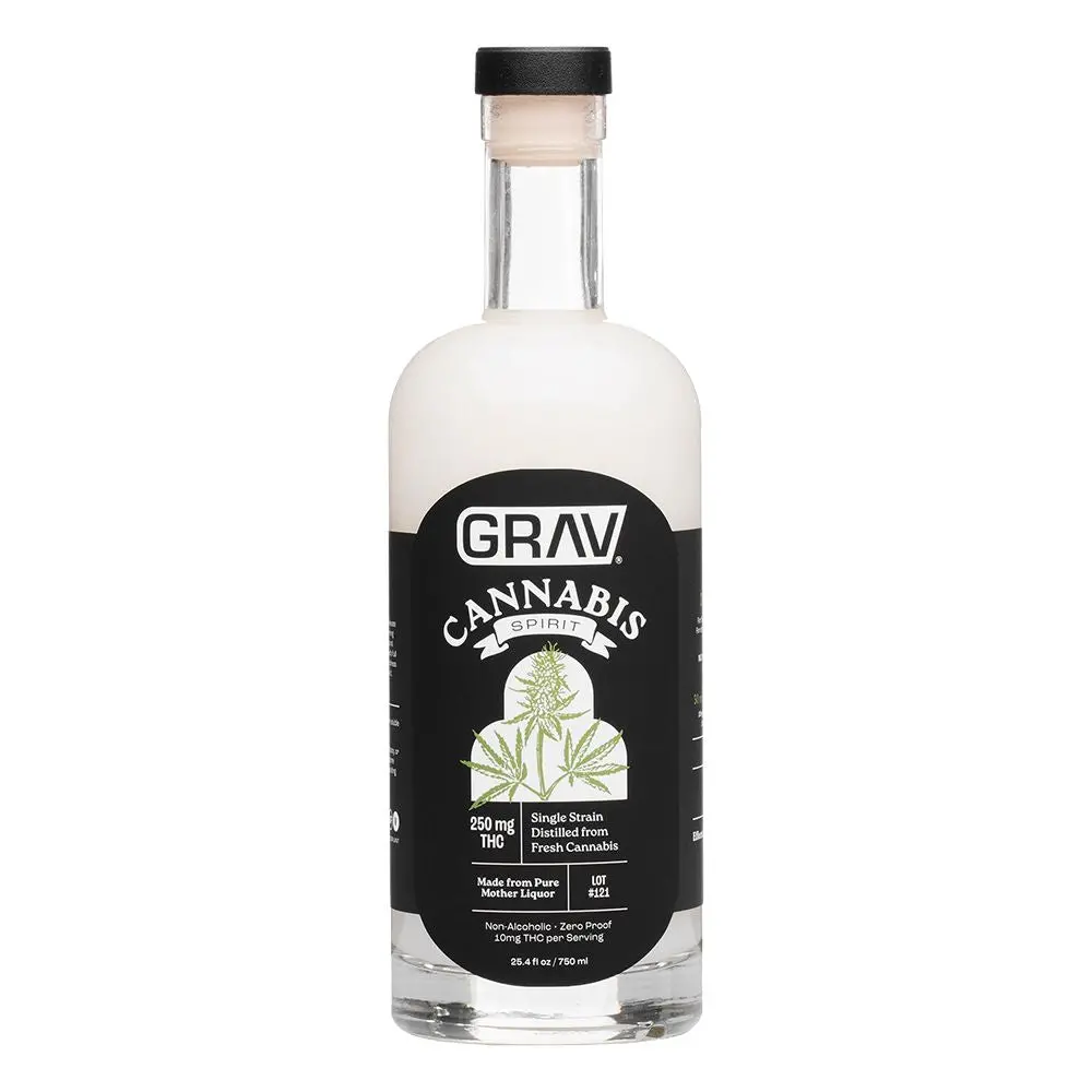 Grav Black Label D9 Thc Spirits - 250Mg / 750Ml 1